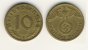 10 Reichspfennig 1937 F --- siehe großes Bild