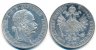 Doppelgulden 1875 alt gereinigt