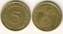 5 Reichspfennig 1938 G