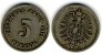 5 Pfennig 1874 F - siehe großes Bild