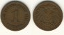 1 Pfennig 1892 E