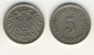 5 Pfennig 1915 E f. vz - siehe großes Bild