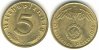 5 Reichspfennig 1938 J --- vz/stfr