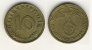 10 Reichspfennig 1937 E --- siehe großes Bild