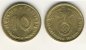 10 Reichspfennig 1937 D --- vz/stfr - siehe großes Bild