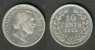 10 Cents 1855 schwach ss