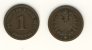 1 Pfennig 1875 J s/ss