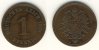 1 Pfennig 1876 A ss+