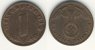1 Reichspfennig 1938 B stfr