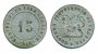 15 Centesimi 1848 Z.V.