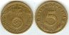 5 Reichspfennig 1936 G