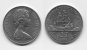 25 Pence 1973 St. Helena