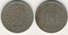 10 Pfennig 1876 H vz siehe auch gr Bild / Beschreibung