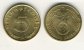 5 Reichspfennig 1939 A --- vz/stfr - siehe großes Bild