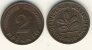 2 Pfennig 1959 F --- vz/stfr