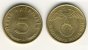5 Reichspfennig 1938 A --- vz/stfr - siehe großes Bild