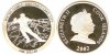 1 Dollar 2002 Skifahren Abfahrt