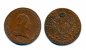 6 Kreuzer 1800 B gutes vz Schokoladebraune Patina