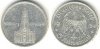 5 Reichsmark 1934 D Kirche mit Datum