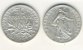 50 Centimes 1915/1916/1917 ss