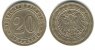 20 Pfennig 1892 A - siehe großes Bild