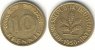 10 Pfennig 1950 J --- vz/stfr
