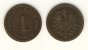 1 Pfennig 1885 A f.ss/s