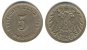 5 Pfennig 1892 E - siehe gr. Bild