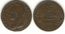 5 Centimes LAN 4 A vz/stfr seltene Erhaltung