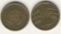 10 Rentenpfennig 1924 D Avers zu Revers verdreht