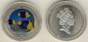 1 Dollar 2000 Drei blaugelbe Herzogfische
