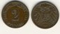 2 Pfennig 1914 E ---- ss+