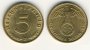 5 Reichspfennig 1939 E --- vz - siehe großes Bild