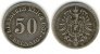 50 Pfennig 1877 B ---ss