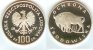 100 Zloty 1977 Wisent (Bison) Selten