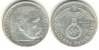 2 Reichsmark 1936 G --- vz/stfr