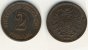 2 Pfennig 1874 F --- vz