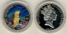 1 Dollar 2001 Zwei Schmetterlingsfische