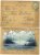 Holzkarte - Seestimmung mit Schiff 17.4.1900