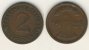 2 Rentenpfennig 1923 F