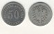 50 Pfennig 1875 D - siehe großes Bild