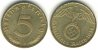 5 Reichspfennig 1938 F --- vz/stfr